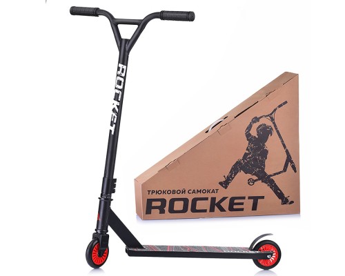 Самокат трюковый ROCKET,колеса PU/пластик 100 мм,ABEC 7