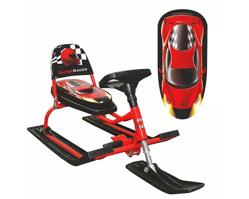 Игрушка Снегокат детский 114 "Comfort Auto" со складной спинкой (Racer)