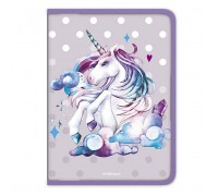 Папка   на молнии пластиковая Dream Unicorn, A4