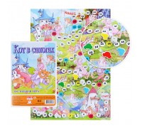 Настольная игра "Кот в сапогах" в пакете