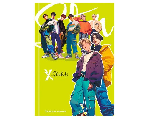 Записная книжка А6 64л. "Idols"