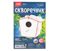 Конструктор из дерева. Скворечник "Птичий домик"