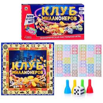 Экономическая настольная игра «Клуб миллионеров»