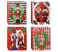 Пакет подарочный "Щелкунчик" 26*32*12 см.