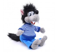 Волк "Ну, погоди. Союзмультфильм", 20см, муз. чип, в коробке