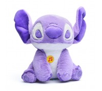 Игрушка мягкая "Стич" 20 см фиолетовый озвученный.