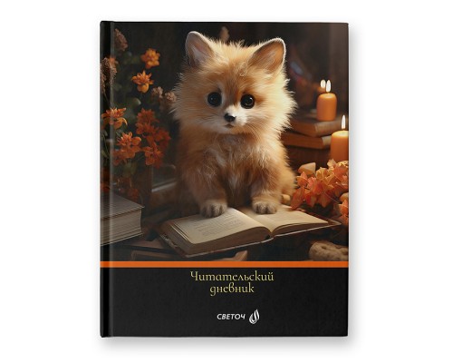 Дневник читательский 40л., "Книголюб" A5+