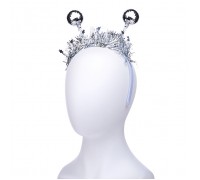 Ободок карнавальный "Диско шарики" в пакете