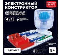 Электронный конструктор "Увлекательные эксперименты 4в1"