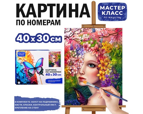 Набор для рисования "Картина по номерам 30х40 см. Мираж"