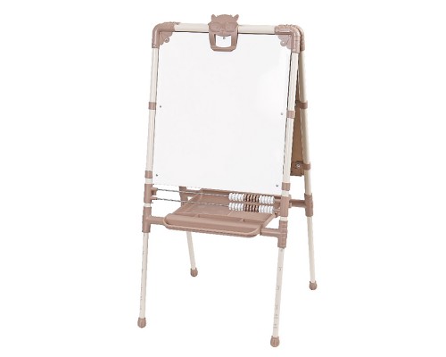 Мольберт «Доска знаний» двусторонний (бежевый-2)