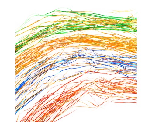 Дождик цветной 2-х сторонний