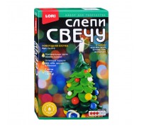 Слепи свечу "Новогодняя ёлочка"