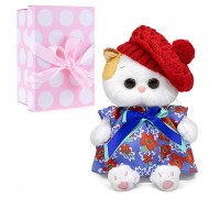 Кошка Ли-Ли BABY в платье и ажурном берете