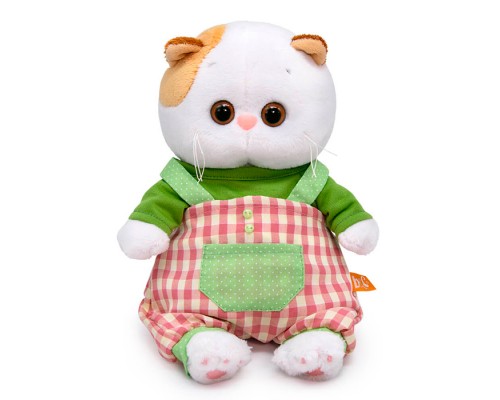 Кошка Ли-Ли BABY в штанишках на лямочках и лонгсливе