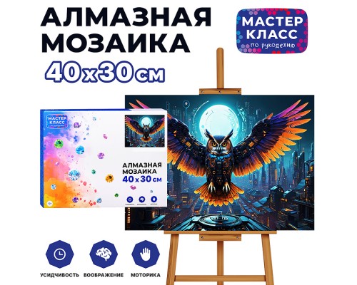 Мозаика алмазная "Ловец снов" 30*40см.