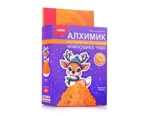 Выращивание кристаллов. Фигурка "Красивый оленёнок"