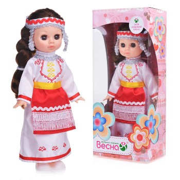 Кукла Эля, в чувашском костюме