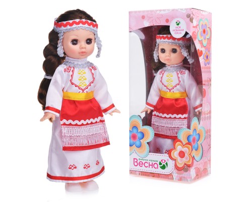 Кукла Эля, в чувашском костюме
