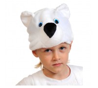 Маска "Мишка полярный" (Размер детский: 52-54)