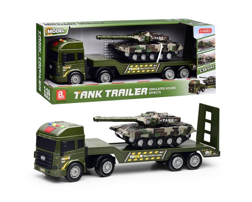 Машина "Tank trailer" в коробке