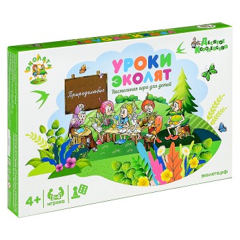 Игра настольная ходилка "Уроки Эколят"