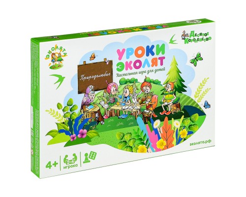 Игра настольная ходилка "Уроки Эколят"