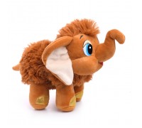 Мамонтенок Назарук В.М. 20 см, муз. чип, в пакете