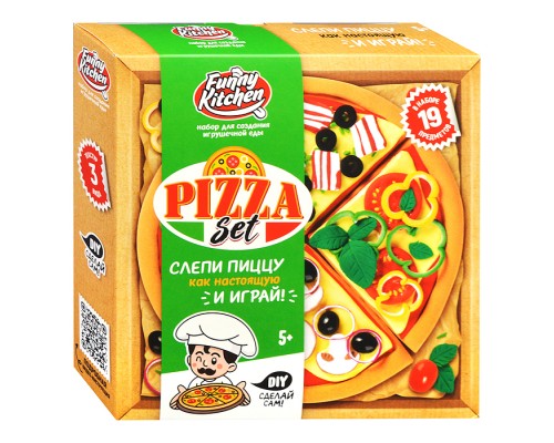 Набор "Slime Лаборатория" Funny Kitchen Pizza set