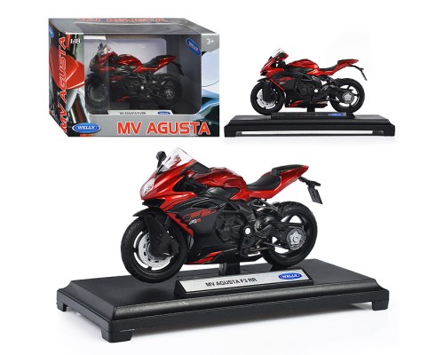 Мотоцикл 1:18 MV Agusta F3RR, красный