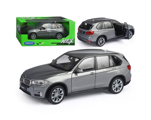 Машинка 1:24 BMW X5, серый