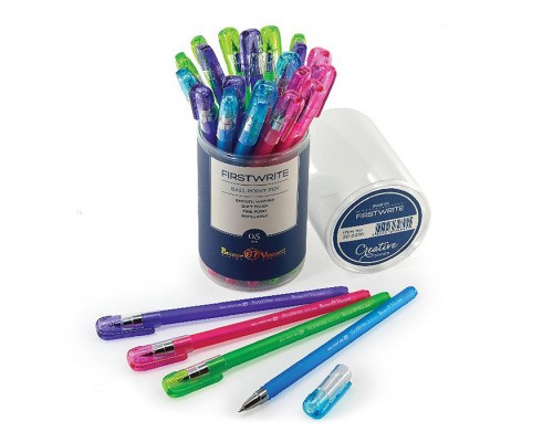 Ручка "FirstWrite. Creative" шариковая 0.5 мм, синяя (3 цвета корпуса)