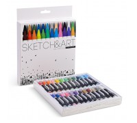Масляная пастель "Sketch&Art" 24цв. (мелки шестигранной формы)