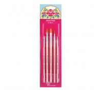 Набор "Мастер-4-городец" из 5 кистей