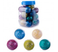 Мяч каучуковый "Неончик" (4,5см) в банке