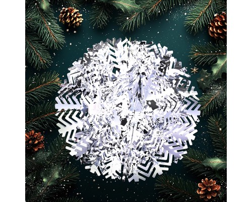 Новогоднее украшение "Гирлянда-растяжка" 30 см.