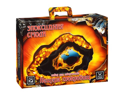 Набор для рисования абстрактных картин эпоксидной смолой. "Жеода".