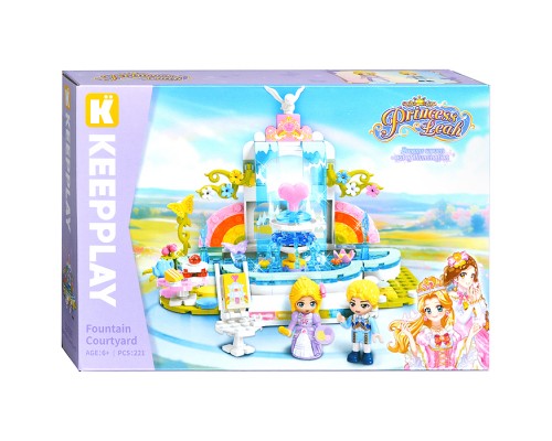 Конструктор "Цветочный фонтан" (222 дет.)