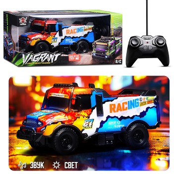 Машина "Лидер" р/у, 27 MHz, в коробке