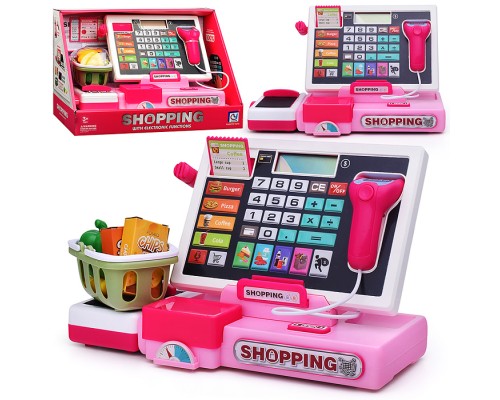 Игровой набор "Касса" (продукты и деньги в наборе) в коробке
