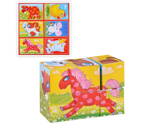 Кубики в картинках 23 ( из 6-ти штук)