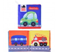 Игрушка Книжка-шуршалка "Шур-шим. Транспорт" 6 стр