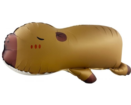 Шар 3D (33''/84 см) Фигура, Капибара, Сатин, 1 шт. в уп.