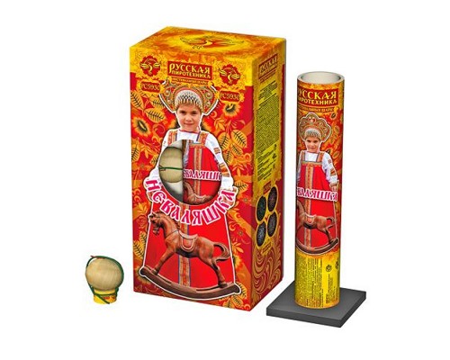 Фестивальные шары "Неваляшка" (1,75" х 6 залп.) * в кор. 15 шт.