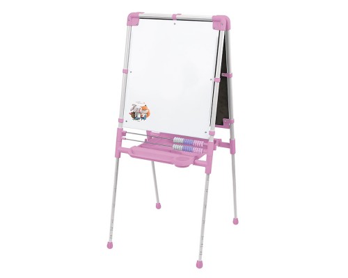 Мольберт «Доска знаний» 1 (розовый-2)