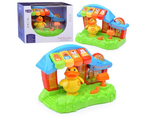 Развивающая игрушка "Утенок с пианино" в коробке