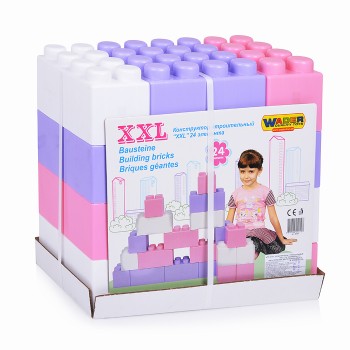 Конструктор строительный "XXL", 24 элемента (v2)