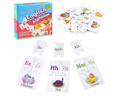 Пазл обучающий "English alfabet
