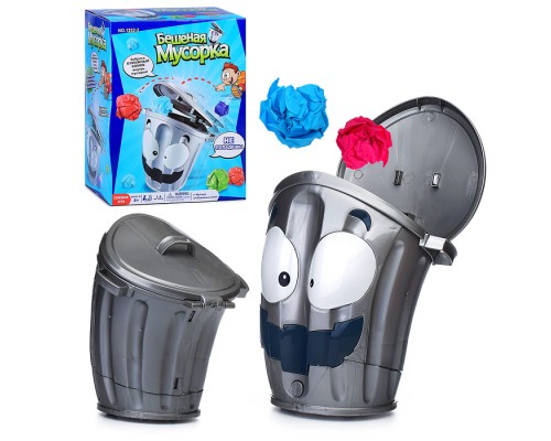 Настольная игра "Бешеная мусорка" в коробке