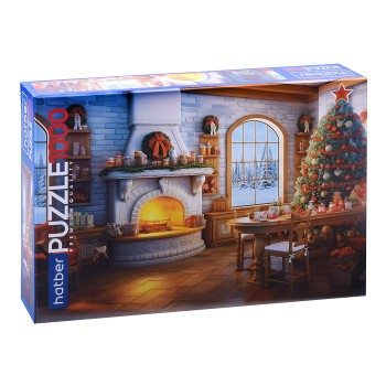 Пазлы 1000 "Premium" "В ожидании праздника"